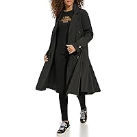 Amazon.com: KARL LAGERFELD Paris Women's Outerwear belted maxi